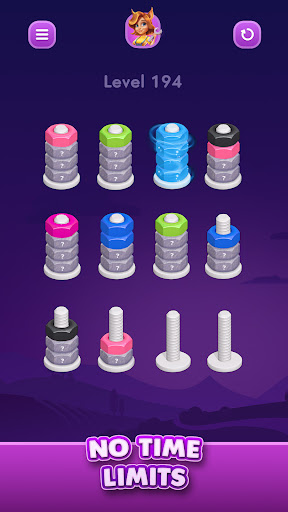 Nut Sort: Color Sorting Game screenshot 7