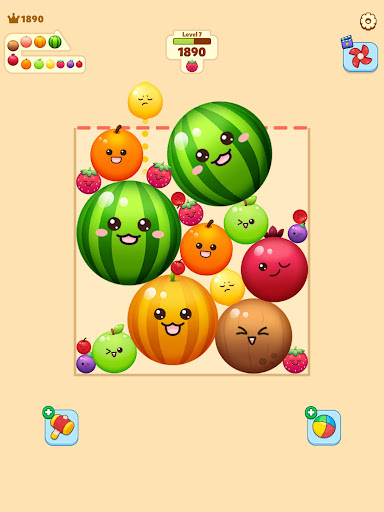 Fruit Merge-Juicy Melon Puzzle screenshot 5