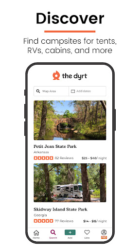 The Dyrt: RV & Free Camping screenshot 2