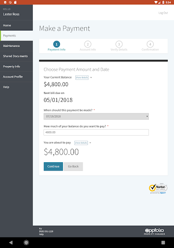 Online Portal by AppFolio screenshot 5