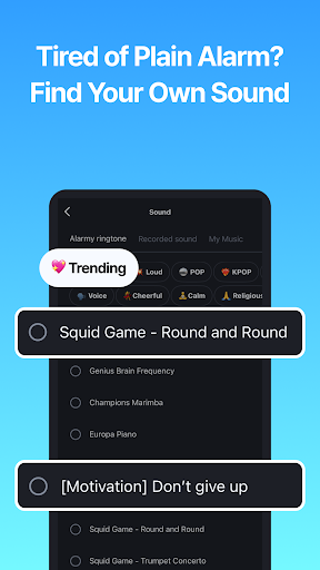 Alarmy - Alarm Clock & Sleep screenshot 1