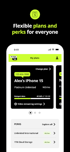 My Straight Talk: Mobile App screenshot 1