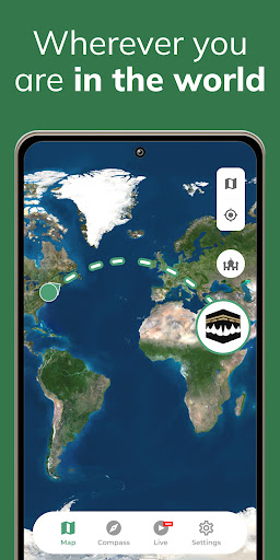 Qibla Finder Compass 100% screenshot 5