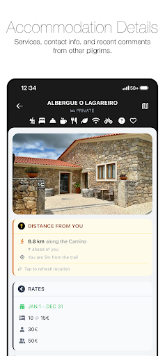 Wise Pilgrim Camino Portugués screenshot 6