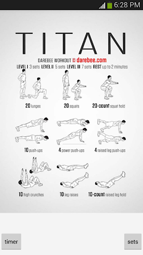Pocket Workouts Champion V2 screenshot 2