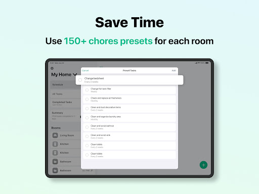 House Chores Cleaning Schedule screenshot 15