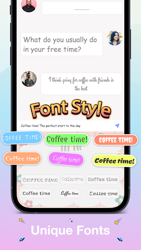 Emoji Keyboard: Fonts & Themes screenshot 4