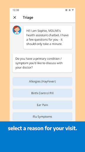 MDLIVE: Talk to a Doctor 24/7 screenshot 3