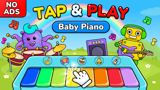 Baby Piano: Kids Music Games screenshot 1