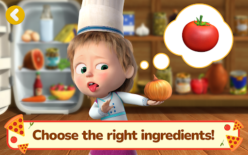 Masha and the Bear Pizza Maker screenshot 2
