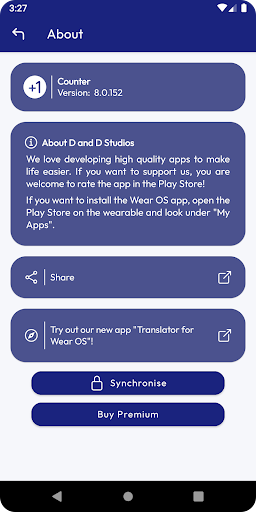 Counter for Wear OS screenshot 5