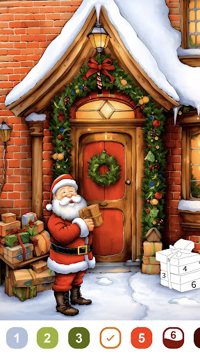 Christmas Color -Painting Book screenshot 16