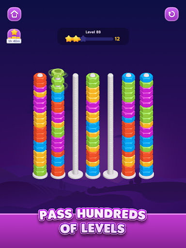 Nut Sort: Color Sorting Game screenshot 15