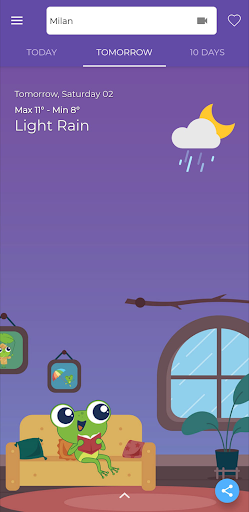TheFrog: Weather app screenshot 2