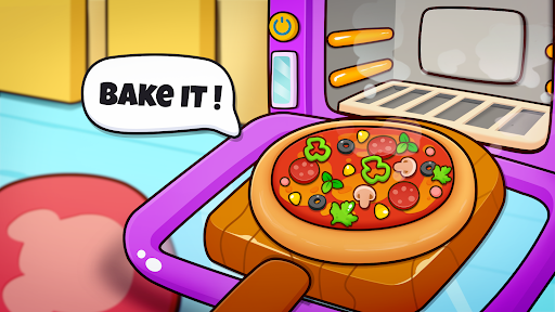 Pizza Maker Kids Cooking Games screenshot 1