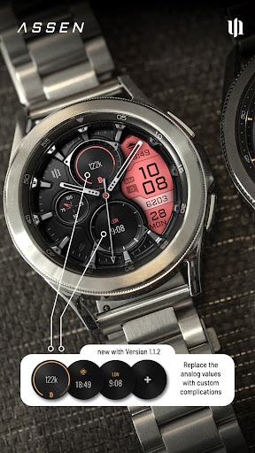 S4U Assen - Hybrid watch face screenshot 9