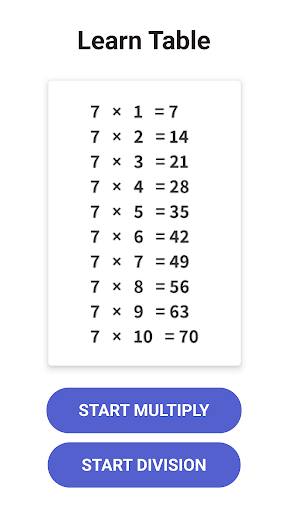 Times Table  - Learn Math screenshot 22