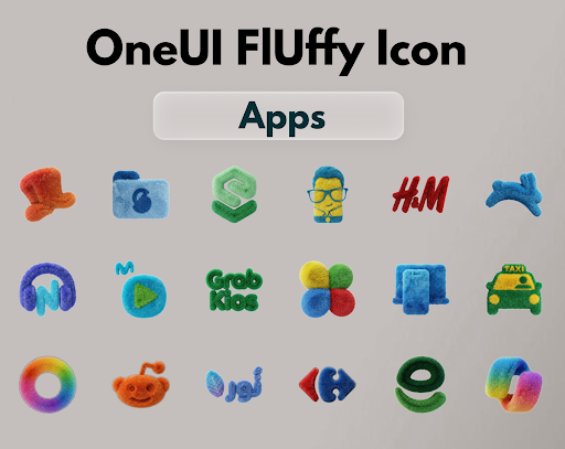 OneUI Fluffy Icons screenshot 10