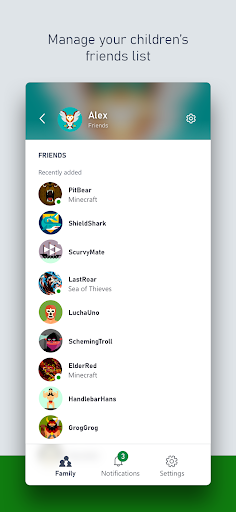 Xbox Family Settings screenshot 2