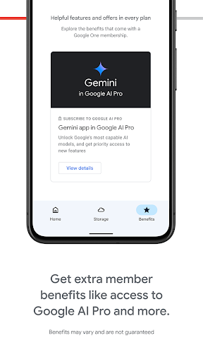 Google One screenshot 3