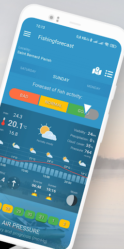 Fishing forecast screenshot 3