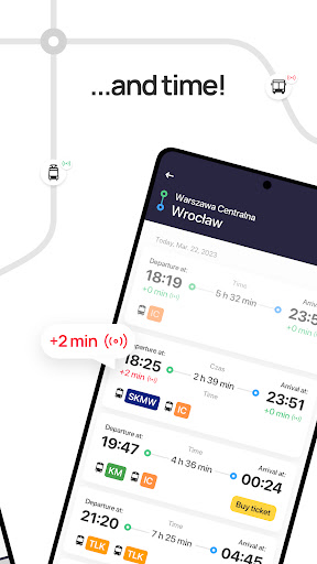 Jakdojade: public transport screenshot 2
