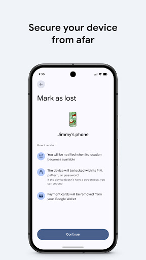 Google’s Find Hub screenshot 2