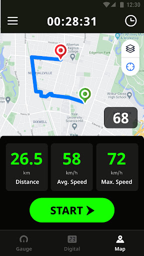 GPS Speedometer & Odometer screenshot 1