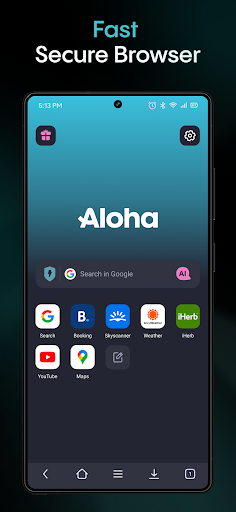 Aloha Browser - Private VPN screenshot 1