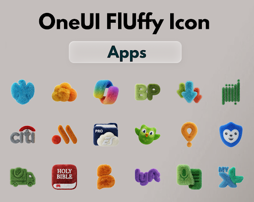 OneUI Fluffy Icons screenshot 7