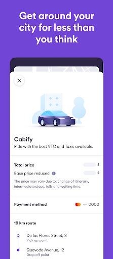 Cabify screenshot 8