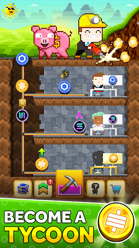 Bitcoin Miner Idle Tycoon Game screenshot 1