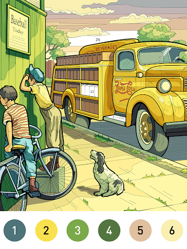 Nostalgia Color by number game screenshot 20