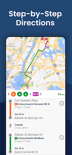 MyTransit NYC Subway & Bus MTA screenshot 1