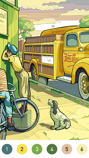 Nostalgia Color by number game screenshot 8