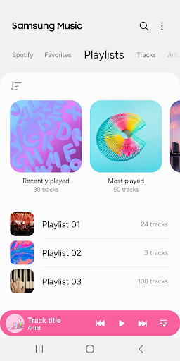 Samsung Music screenshot 3