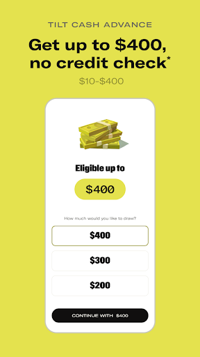 Tilt: Cash Advance & Credit screenshot 1