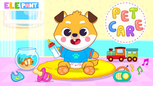 Baby Pet Care Game for Toddler screenshot 1