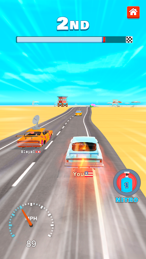 Idle Racer — Tap, Merge & Race screenshot 1