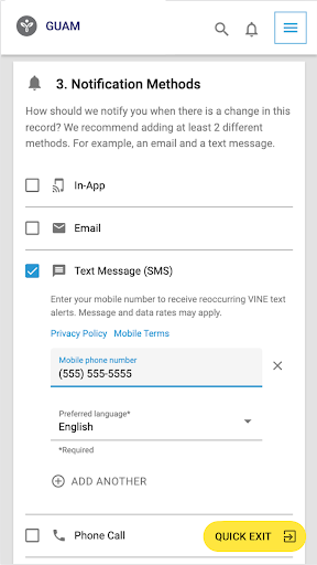 VINELink screenshot 10