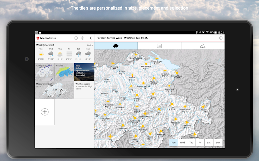 MeteoSwiss screenshot 3