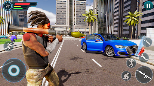 Rope Gangster Crime City screenshot 2