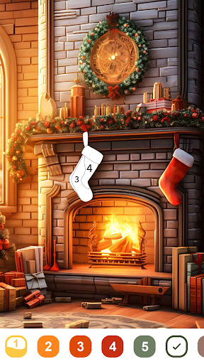 Christmas Color -Painting Book screenshot 12