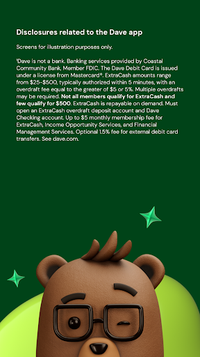 Dave: Credit, Cash & Money App screenshot 6