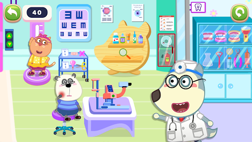 Wolfoo's Town: Dream City Game screenshot 1