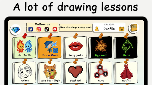 ArtLoop: Learn how to draw screenshot 31