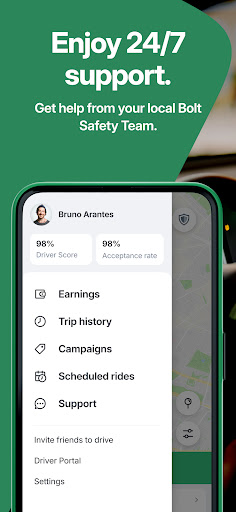 Bolt Driver: Drive & Earn screenshot 3