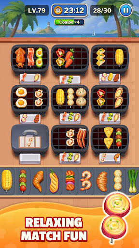 Grill Match - Food Sort Puzzle screenshot 4