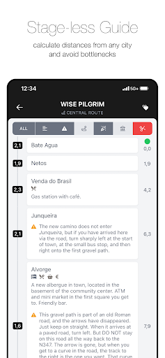 Wise Pilgrim Camino Portugués screenshot 1