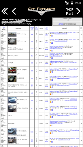 Car-Part.com Used Auto Parts screenshot 2